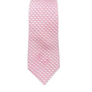 Pink Whale Pattern Kids Tie